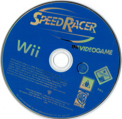 Scan of Speed Racer: The Videogame