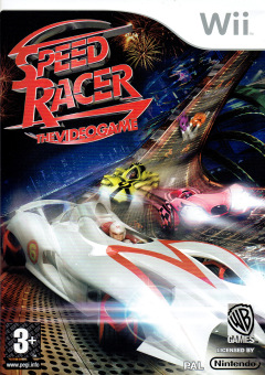 Speed Racer: The Videogame for the Nintendo Wii Front Cover Box Scan