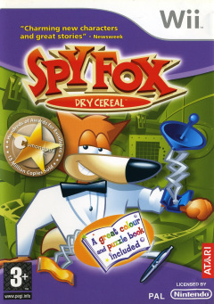 Spy Fox: Dry Cereal for the Nintendo Wii Front Cover Box Scan