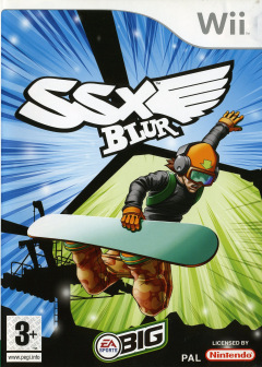 SSX Blur for the Nintendo Wii Front Cover Box Scan