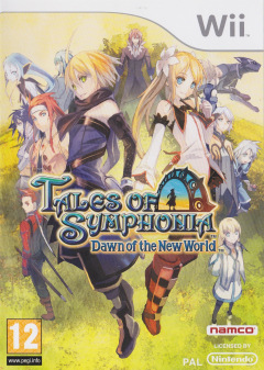Tales of Symphonia: Dawn of the New World for the Nintendo Wii Front Cover Box Scan