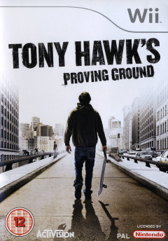 Tony Hawk's Proving Ground for the Nintendo Wii Front Cover Box Scan
