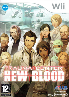 Trauma Center: New Blood for the Nintendo Wii Front Cover Box Scan