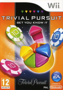 Trivial Pursuit: Bet You Know It for the Nintendo Wii Front Cover Box Scan