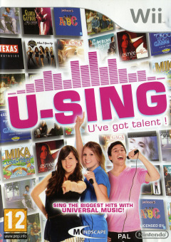 U-Sing: U've got Talent! for the Nintendo Wii Front Cover Box Scan