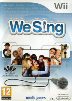 We Sing for the Nintendo Wii Front Cover Box Scan