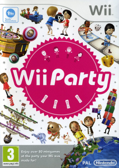 Wii Party for the Nintendo Wii Front Cover Box Scan