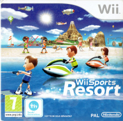 Wii Sports Resort for the Nintendo Wii Front Cover Box Scan