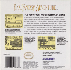 Scan of Final Fantasy Adventure
