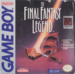 The Final Fantasy Legend for the Nintendo Game Boy Front Cover Box Scan