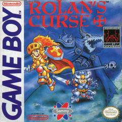 Rolan's Curse for the Nintendo Game Boy Front Cover Box Scan
