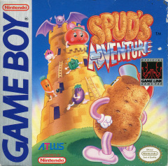 Spud's Adventure for the Nintendo Game Boy Front Cover Box Scan