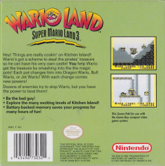 Scan of Wario Land: Super Mario Land 3