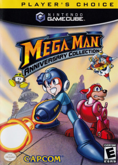 Mega Man Anniversary Collection for the Nintendo GameCube Front Cover Box Scan