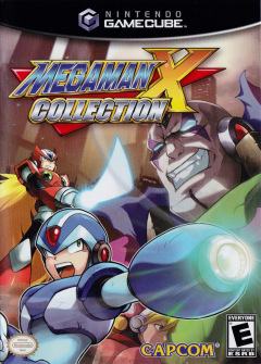 Mega Man X Collection for the Nintendo GameCube Front Cover Box Scan