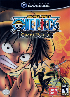 One Piece: Grand Battle for the Nintendo GameCube Front Cover Box Scan