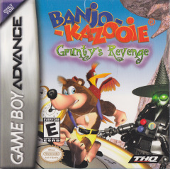 Banjo-Kazooie: Grunty's Revenge for the Nintendo Game Boy Advance Front Cover Box Scan