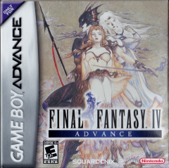 Final Fantasy IV Advance for the Nintendo Game Boy Advance Front Cover Box Scan