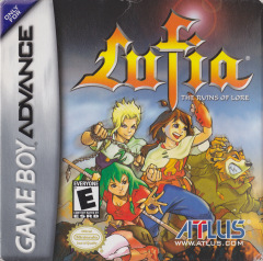 Lufia: The Ruins of Lore for the Nintendo Game Boy Advance Front Cover Box Scan