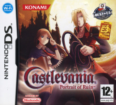 Castlevania: Portrait of Ruin for the Nintendo DS Front Cover Box Scan