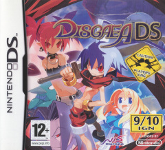 Disgaea DS for the Nintendo DS Front Cover Box Scan
