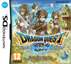 Dragon Quest IX: Sentinels of the Starry Skies for the Nintendo DS Front Cover Box Scan