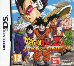 DragonBall Z: Attack of the Saiyans for the Nintendo DS Front Cover Box Scan