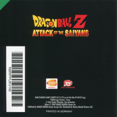 Scan of DragonBall Z: Attack of the Saiyans