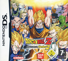 DragonBall Z: Supersonic Warriors 2 for the Nintendo DS Front Cover Box Scan