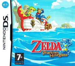 The Legend of Zelda: Phantom Hourglass for the Nintendo DS Front Cover Box Scan