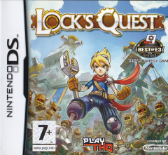 Lock's Quest for the Nintendo DS Front Cover Box Scan