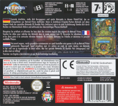 Scan of Metroid Prime Pinball