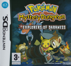 Pokémon Mystery Dungeon: Explorers of Darkness for the Nintendo DS Front Cover Box Scan