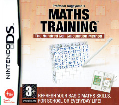 Professor Kageyama's Maths Training for the Nintendo DS Front Cover Box Scan