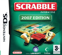 Scrabble Interactive: 2007 Edition for the Nintendo DS Front Cover Box Scan