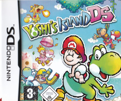 Yoshi's Island DS for the Nintendo DS Front Cover Box Scan